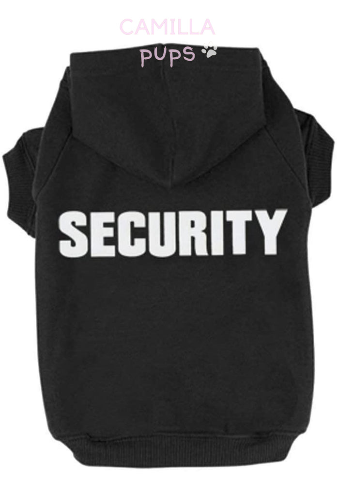 black security hoodie