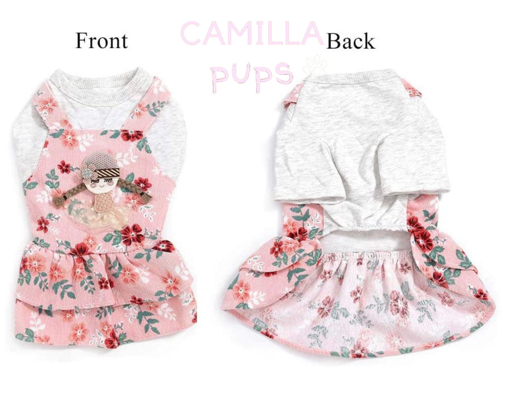 Front and back of Pippy Doll dress
